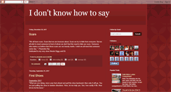 Desktop Screenshot of perhapsicanwrite.blogspot.com