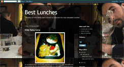 Desktop Screenshot of best-lunches.blogspot.com