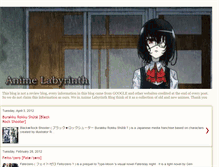 Tablet Screenshot of animelabyrinth.blogspot.com