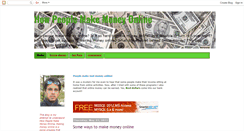 Desktop Screenshot of how-people-makes-money-online.blogspot.com