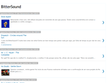 Tablet Screenshot of bittersound.blogspot.com