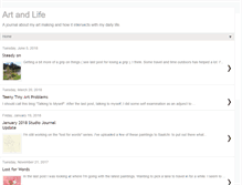 Tablet Screenshot of elainemariartandlife.blogspot.com