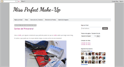 Desktop Screenshot of missperfectmakeup.blogspot.com