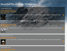 Tablet Screenshot of beautifulplacesinthephilippines.blogspot.com