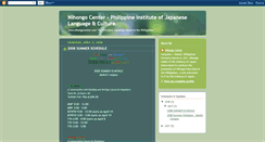 Desktop Screenshot of nihongocenter-pijlc.blogspot.com