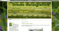 Desktop Screenshot of griezesdienasgramata.blogspot.com