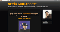 Desktop Screenshot of geyikmuhabbeti.blogspot.com