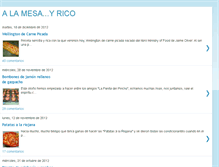 Tablet Screenshot of alamesayrico.blogspot.com