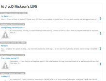 Tablet Screenshot of mjnickson.blogspot.com