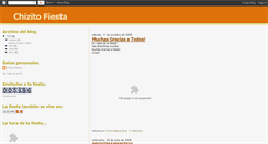 Desktop Screenshot of chizito-fiesta.blogspot.com