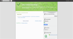 Desktop Screenshot of ongfundacionreina.blogspot.com