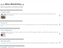 Tablet Screenshot of eucommeusmomentos.blogspot.com