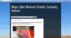 Desktop Screenshot of bbpsrohini.blogspot.com