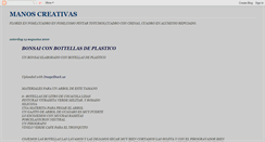 Desktop Screenshot of manualidadescreatividad.blogspot.com