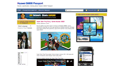 Desktop Screenshot of huaweig6600.blogspot.com