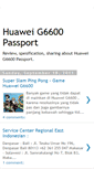 Mobile Screenshot of huaweig6600.blogspot.com