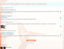 Tablet Screenshot of anlisiscontenidolibrosdematematicas.blogspot.com