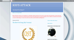 Desktop Screenshot of kidsattack.blogspot.com