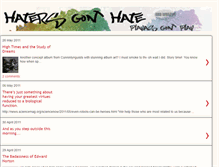 Tablet Screenshot of hatersgonhate.blogspot.com