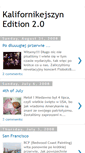 Mobile Screenshot of kalifornikejszyn.blogspot.com