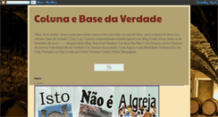 Desktop Screenshot of colunaebasedaverdade.blogspot.com