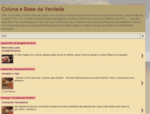 Tablet Screenshot of colunaebasedaverdade.blogspot.com