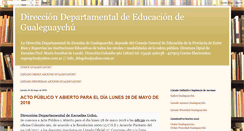 Desktop Screenshot of ddegualeguaychu.blogspot.com