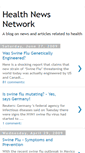 Mobile Screenshot of healthnewsnetwork.blogspot.com
