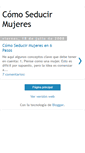 Mobile Screenshot of como-seducir-mujeres.blogspot.com