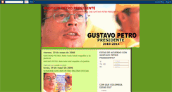 Desktop Screenshot of gustavopetropresidente.blogspot.com