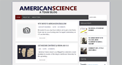 Desktop Screenshot of americanscience.blogspot.com