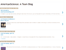 Tablet Screenshot of americanscience.blogspot.com