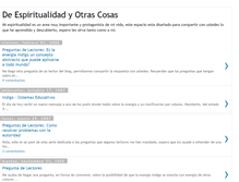 Tablet Screenshot of deespiritualidadyotrascosas.blogspot.com