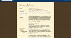 Desktop Screenshot of extremeinfosource.blogspot.com