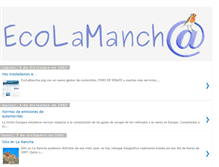 Tablet Screenshot of ecomancha.blogspot.com