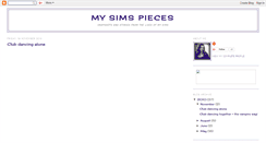 Desktop Screenshot of mysimspieces.blogspot.com