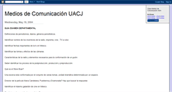 Desktop Screenshot of comunicacion2004.blogspot.com