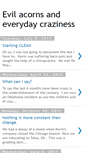 Mobile Screenshot of evilacorns.blogspot.com
