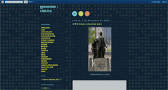 Desktop Screenshot of jgmendez-musica-clasica.blogspot.com