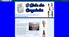 Desktop Screenshot of oclubedoscongelados.blogspot.com