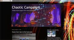 Desktop Screenshot of chaoticcampaigns.blogspot.com