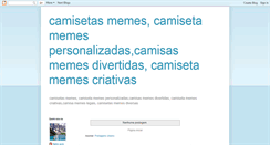 Desktop Screenshot of camisetasmemes.blogspot.com