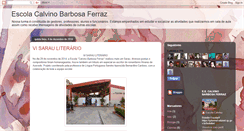 Desktop Screenshot of escolacalvinobferraz.blogspot.com