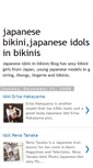 Mobile Screenshot of japanese-idols-bikinis.blogspot.com