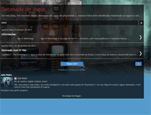 Tablet Screenshot of detonadodegames.blogspot.com