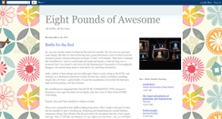 Desktop Screenshot of eightpoundsofawesome.blogspot.com