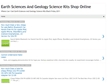 Tablet Screenshot of earthsciencesgeologyscience.blogspot.com