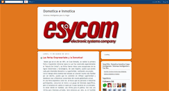 Desktop Screenshot of esycom.blogspot.com