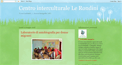 Desktop Screenshot of centrointerculturalelerondini.blogspot.com