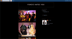 Desktop Screenshot of fonziehatesyou.blogspot.com